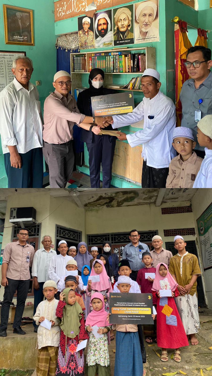 Pemberian Santunan Untuk Anak Yatim Piatu